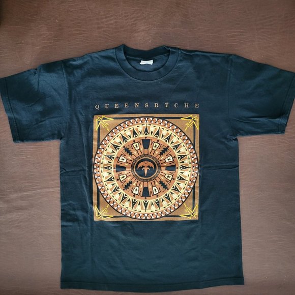 Vintage Queensryche 2003 "Tribe" Tour Double Sided Concert T Shirt Men's Medium - Picture 2 of 7